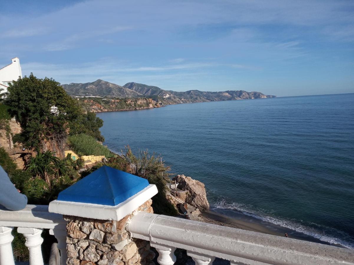 Nerja 1ª Linea De Playa De Burriana , Terraza Grande Al Mar Apartment Ngoại thất bức ảnh