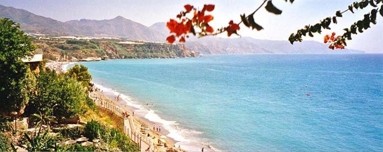 Nerja 1ª Linea De Playa De Burriana , Terraza Grande Al Mar Apartment Ngoại thất bức ảnh