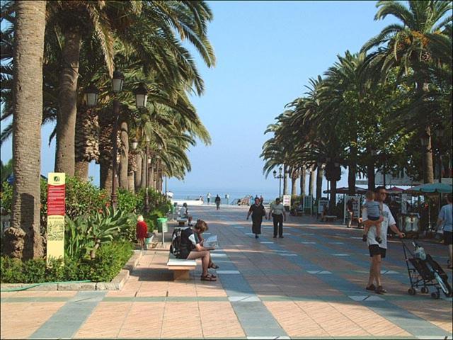 Nerja 1ª Linea De Playa De Burriana , Terraza Grande Al Mar Apartment Ngoại thất bức ảnh