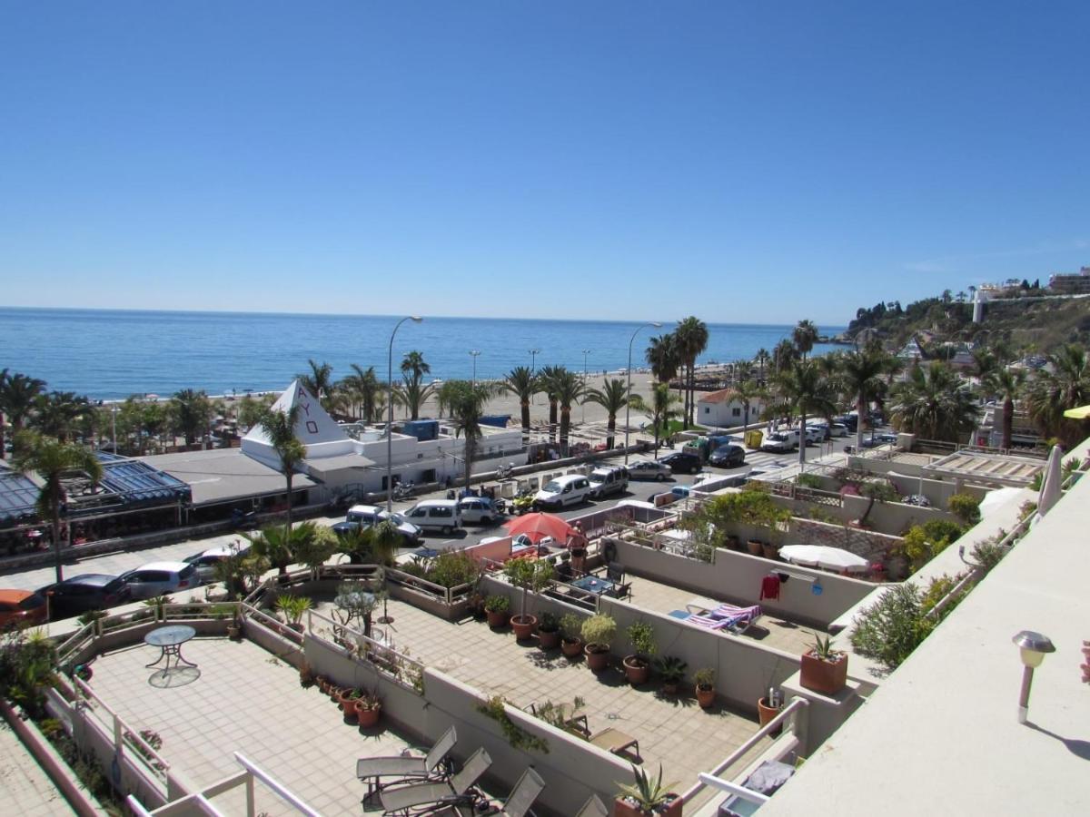 Nerja 1ª Linea De Playa De Burriana , Terraza Grande Al Mar Apartment Ngoại thất bức ảnh